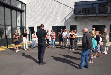 visite de la caserne des pompiers 5